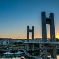 Le pont de Recouvrance à Brest